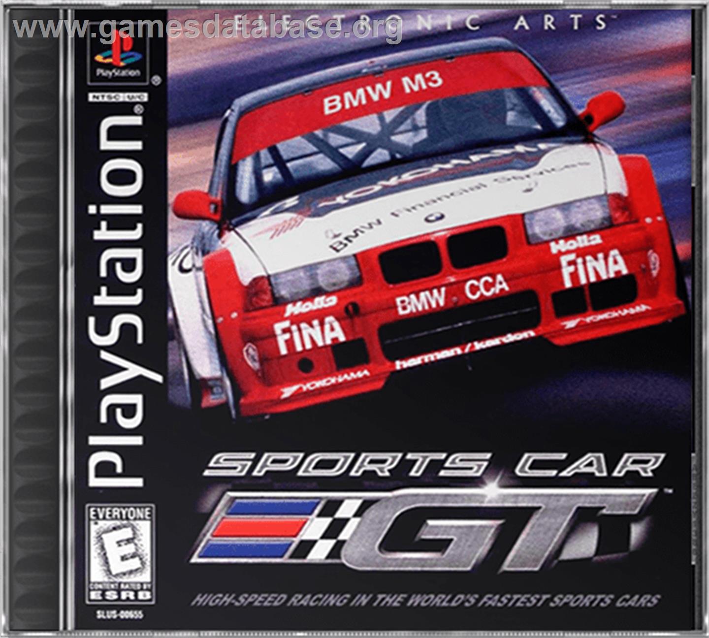 Sports Car GT - Sony Playstation - Artwork - Box