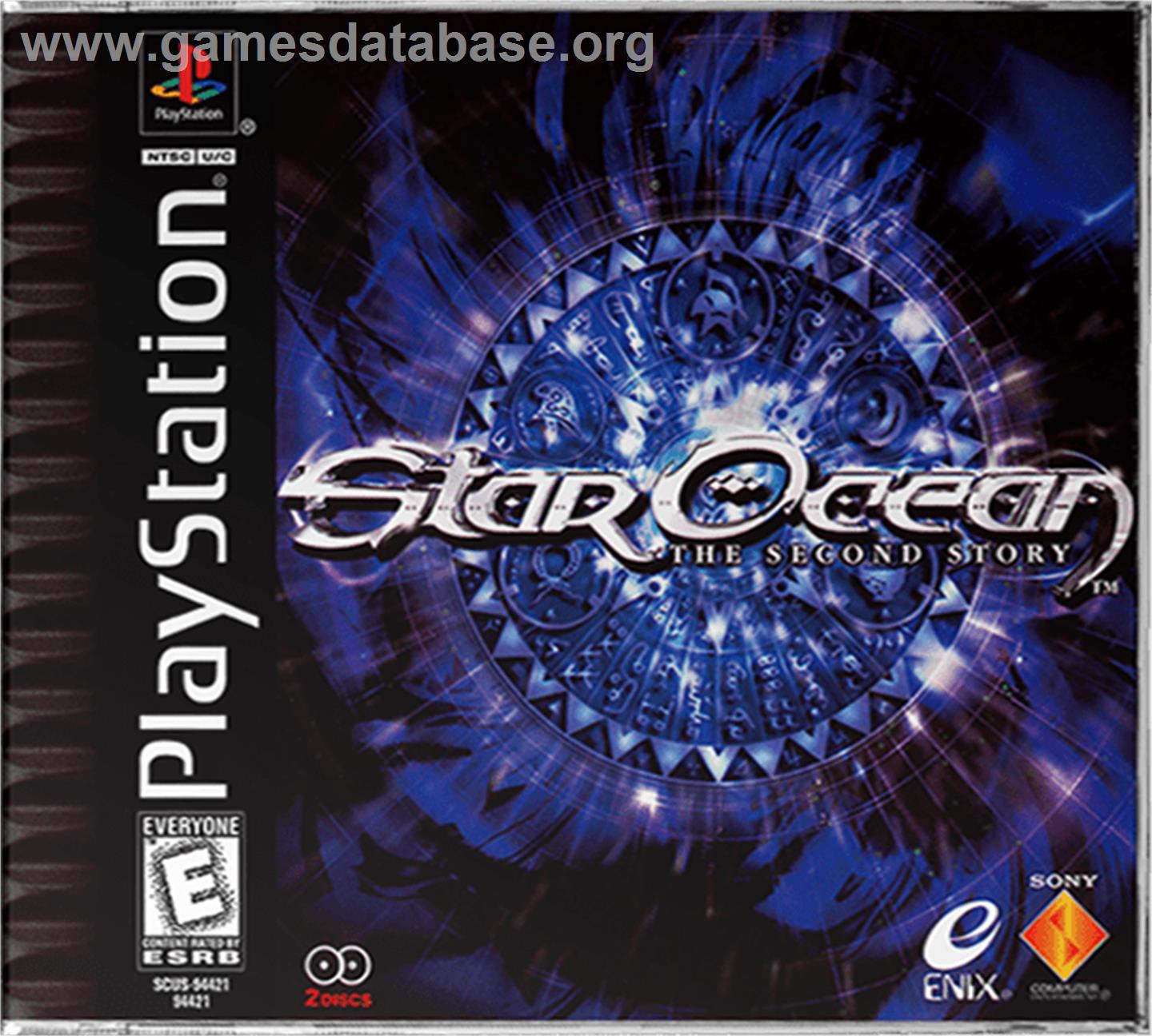 Star Ocean: The Second Story - Sony Playstation - Artwork - Box