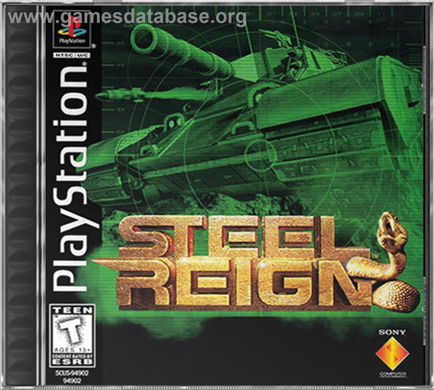 Steel Reign - Sony Playstation - Artwork - Box