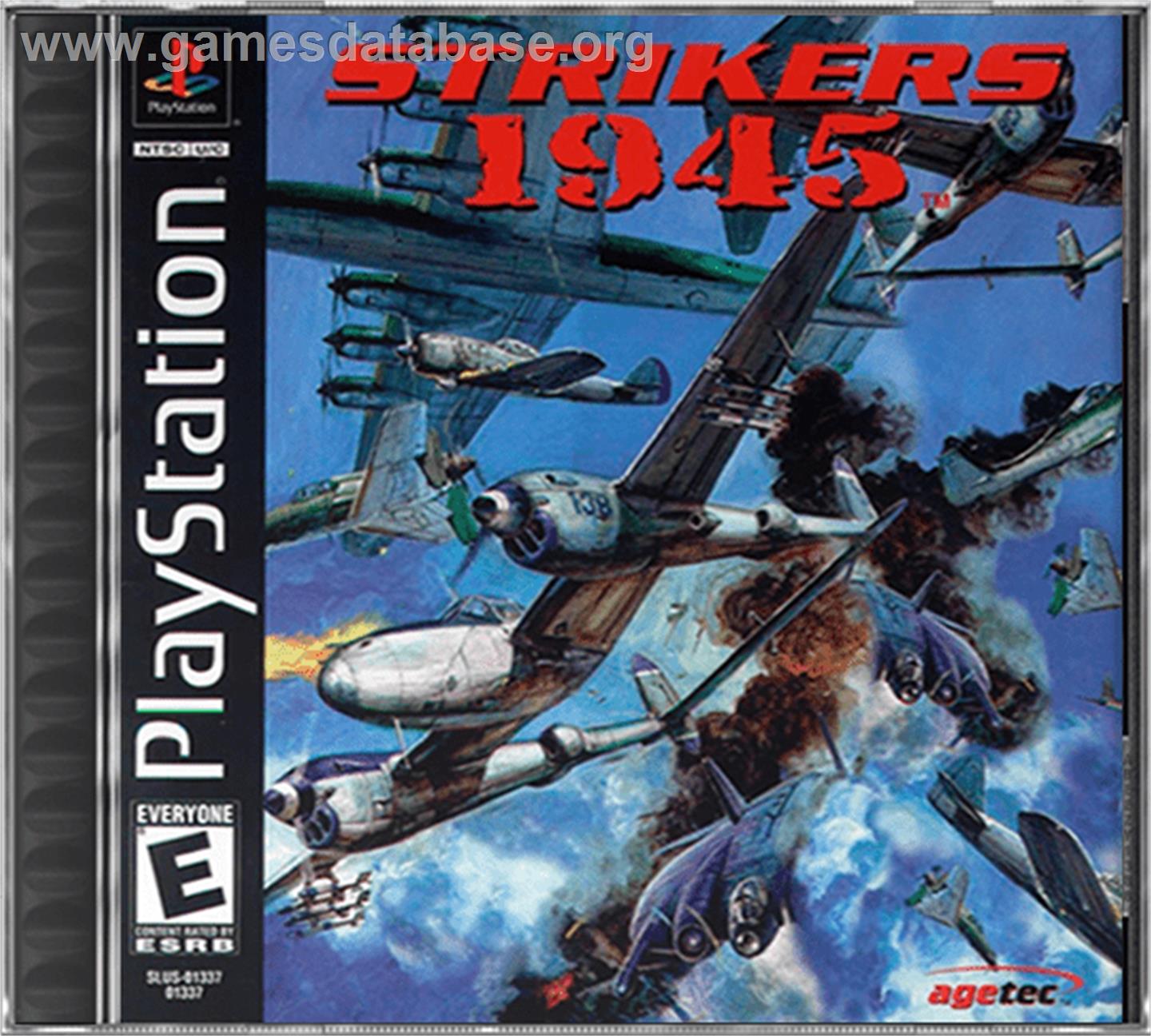 Strikers 1945 - Sony Playstation - Artwork - Box