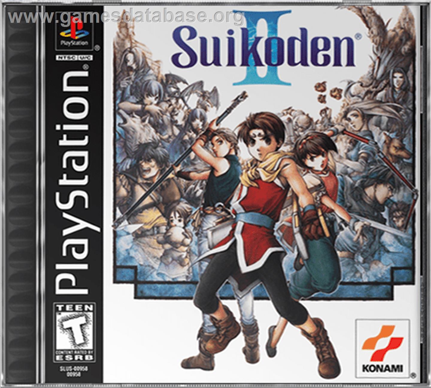 Suikoden II - Sony Playstation - Artwork - Box