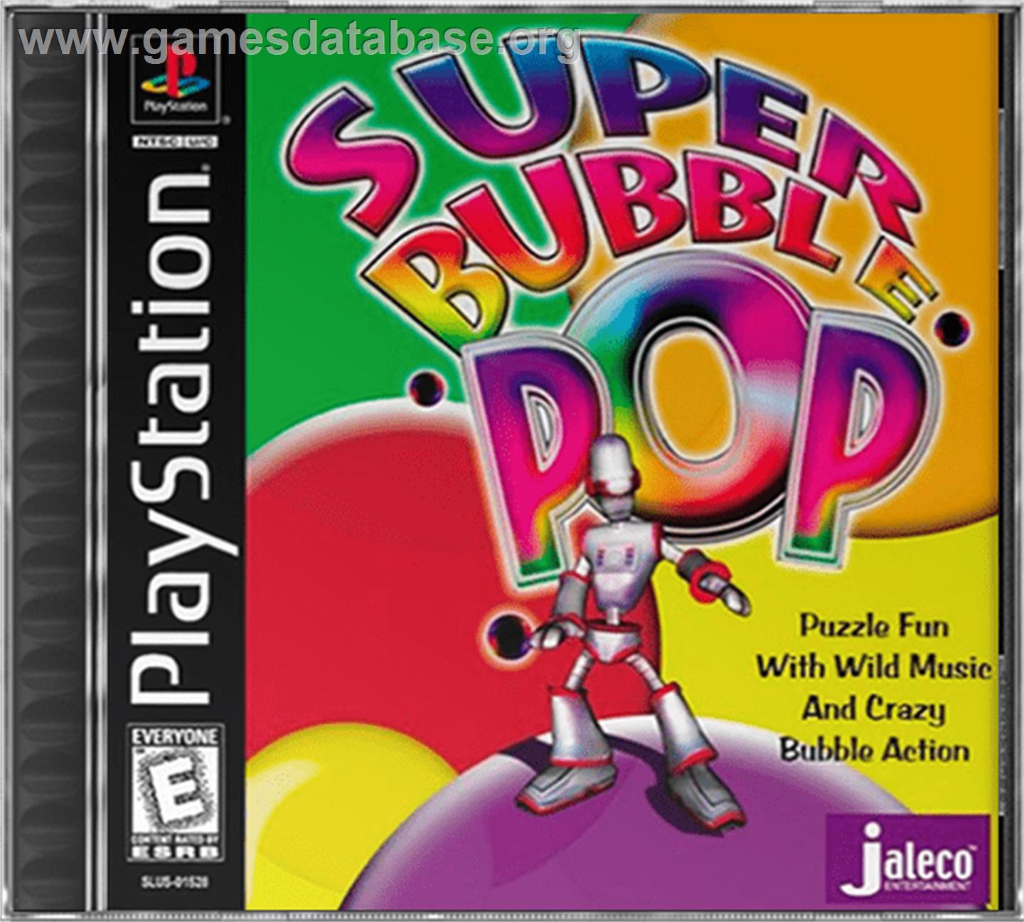 Super Bubble Pop - Sony Playstation - Artwork - Box