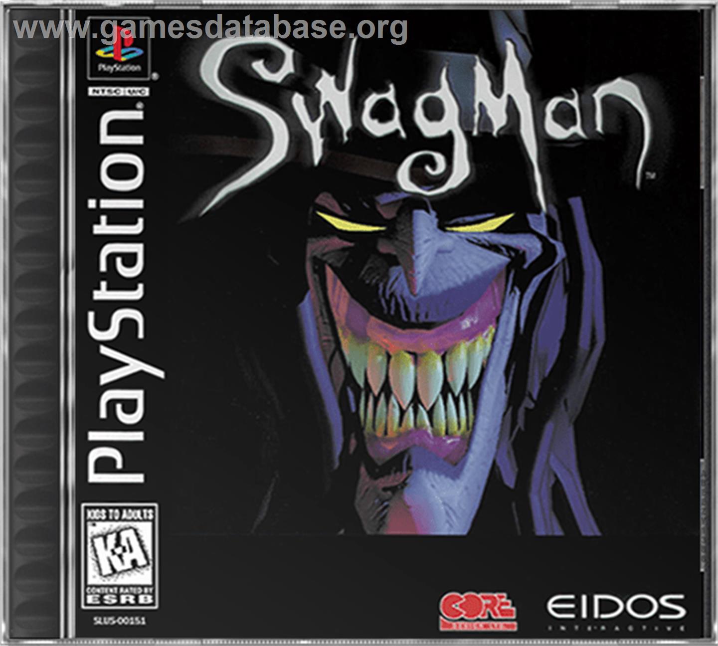 Swagman - Sony Playstation - Artwork - Box
