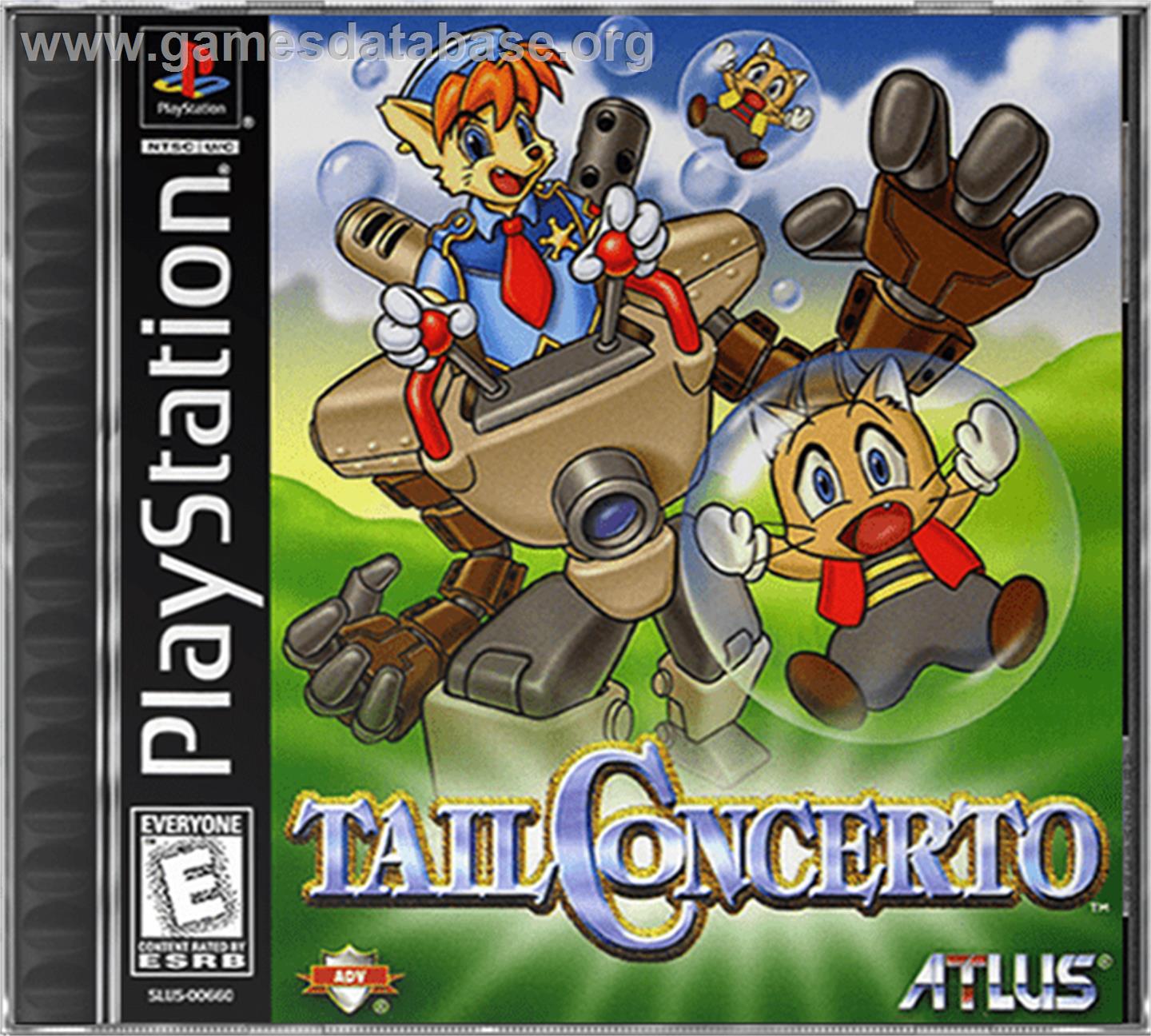 Tail Concerto - Sony Playstation - Artwork - Box