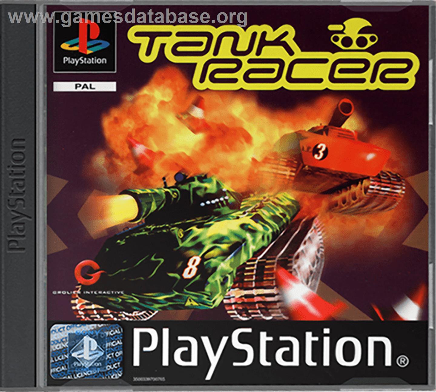 Tank Racer - Sony Playstation - Artwork - Box