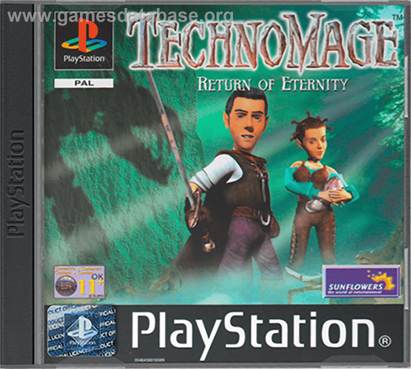 TechnoMage: Return of Eternity - Sony Playstation - Artwork - Box
