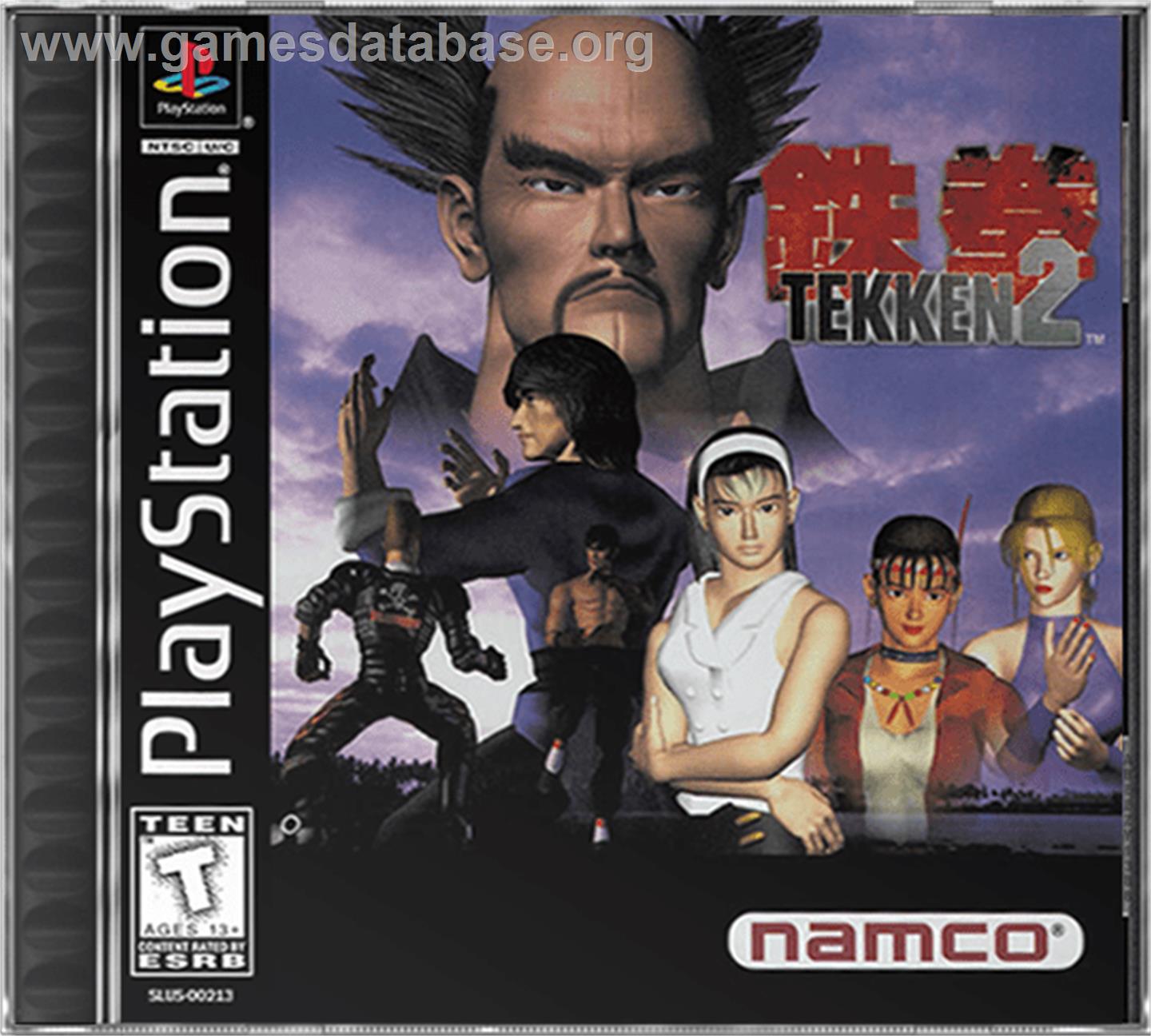 Tekken 2 - Sony Playstation - Artwork - Box