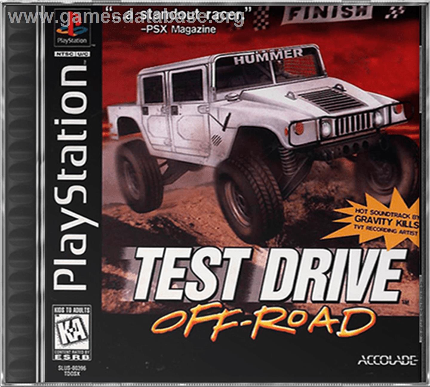 Test Drive: Off-Road - Sony Playstation - Artwork - Box