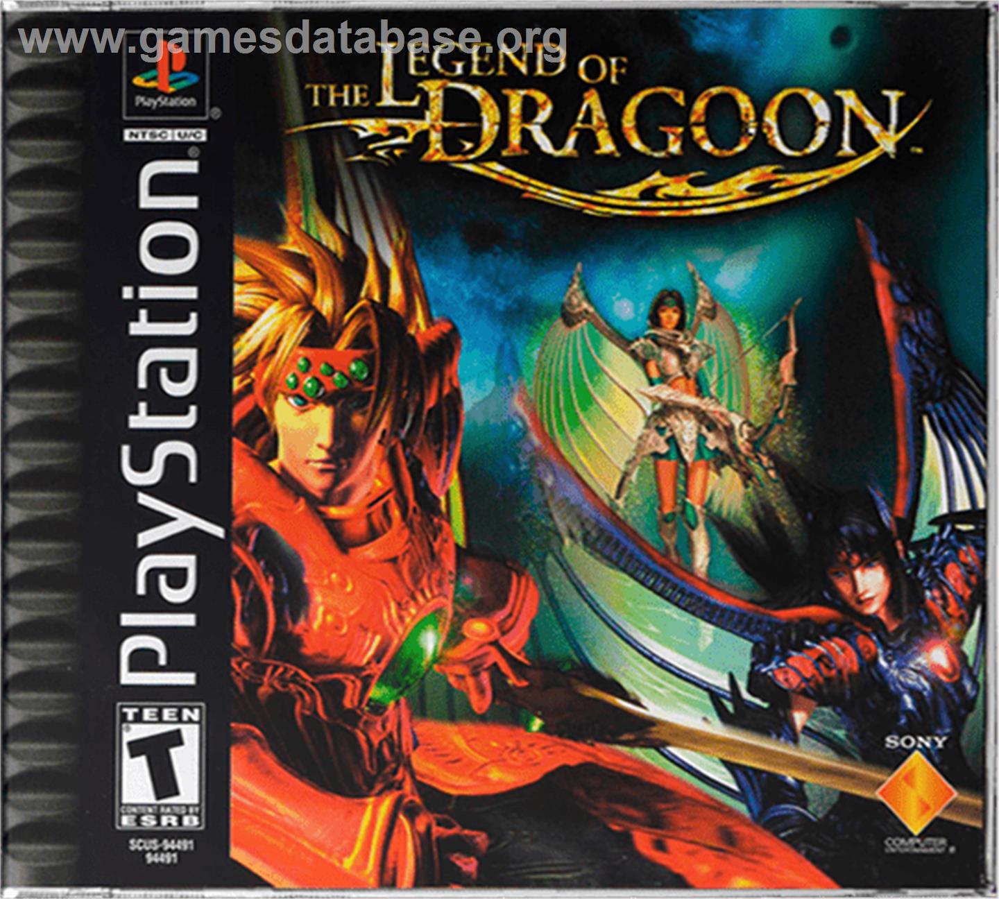 The Legend of Dragoon - Sony Playstation - Artwork - Box