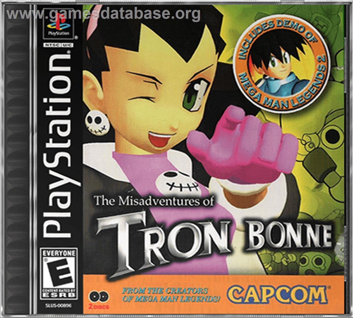 The Misadventures of Tron Bonne - Sony Playstation - Artwork - Box