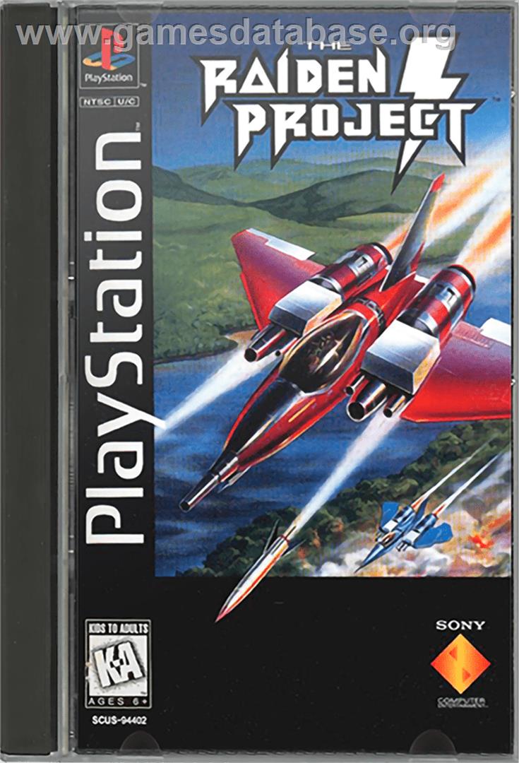 The Raiden Project - Sony Playstation - Artwork - Box