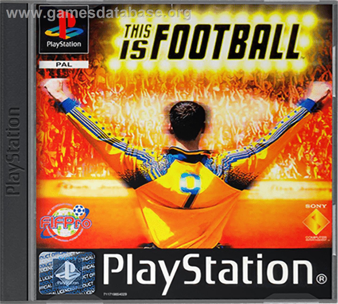 This is Football - Sony Playstation - Artwork - Box