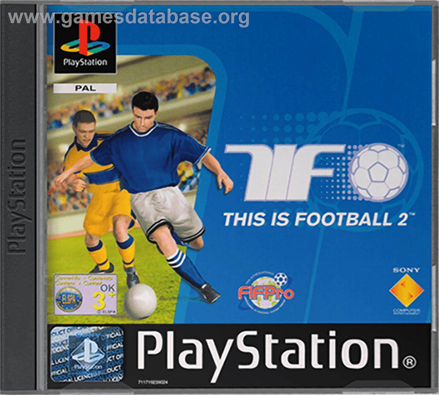 This is Football 2 - Sony Playstation - Artwork - Box