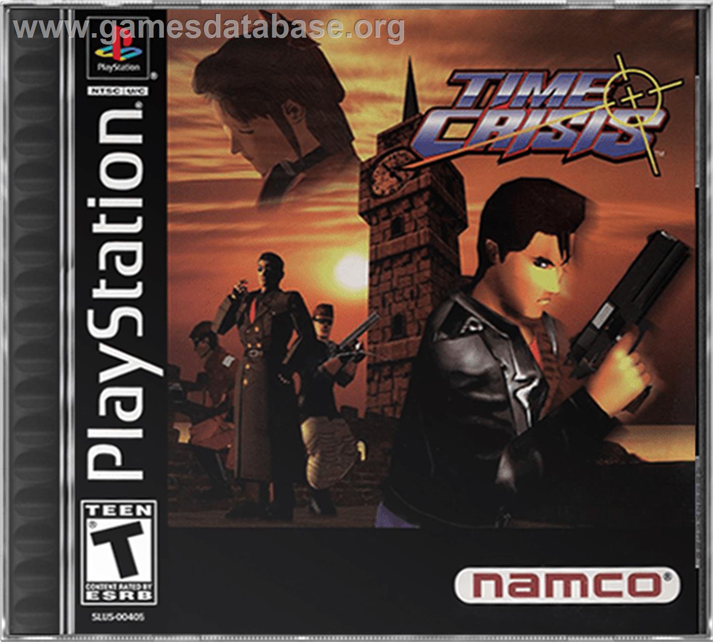 Time Crisis: Project Titan - Sony Playstation - Artwork - Box
