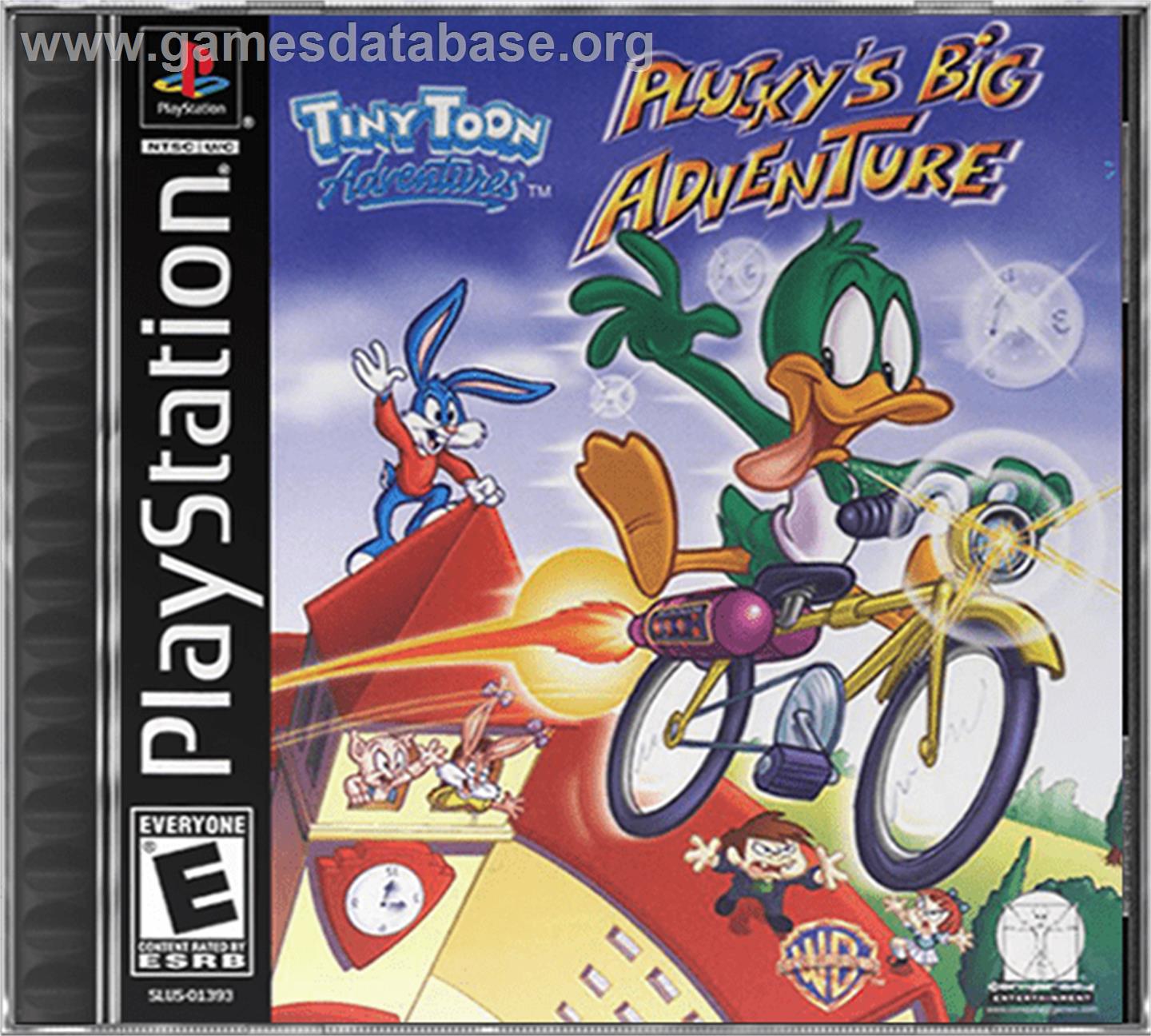 Tiny Toon Adventures: Plucky's Big Adventure - Sony Playstation - Artwork - Box