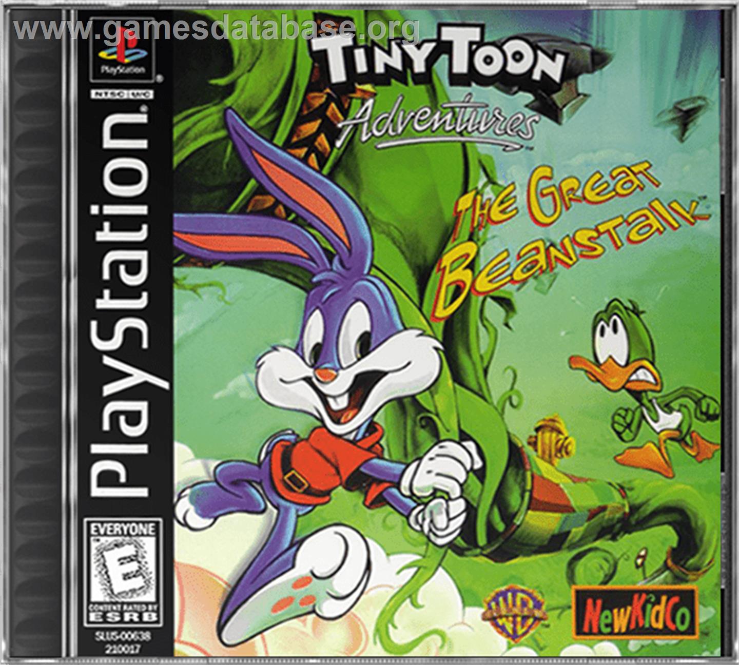 Tiny Toon Adventures: The Great Beanstalk - Sony Playstation - Artwork - Box