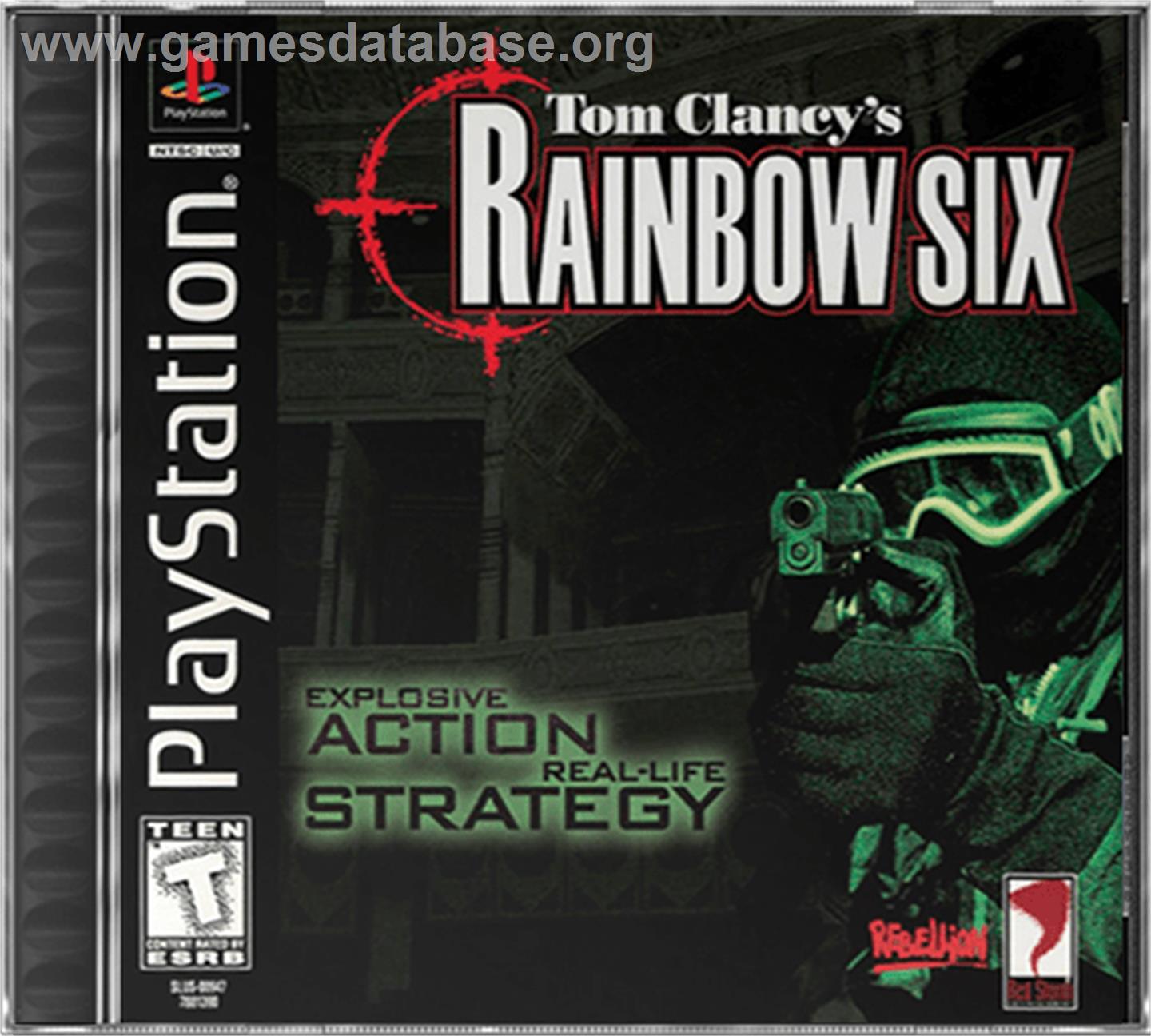 Tom Clancy's Rainbow Six: Rogue Spear - Sony Playstation - Artwork - Box