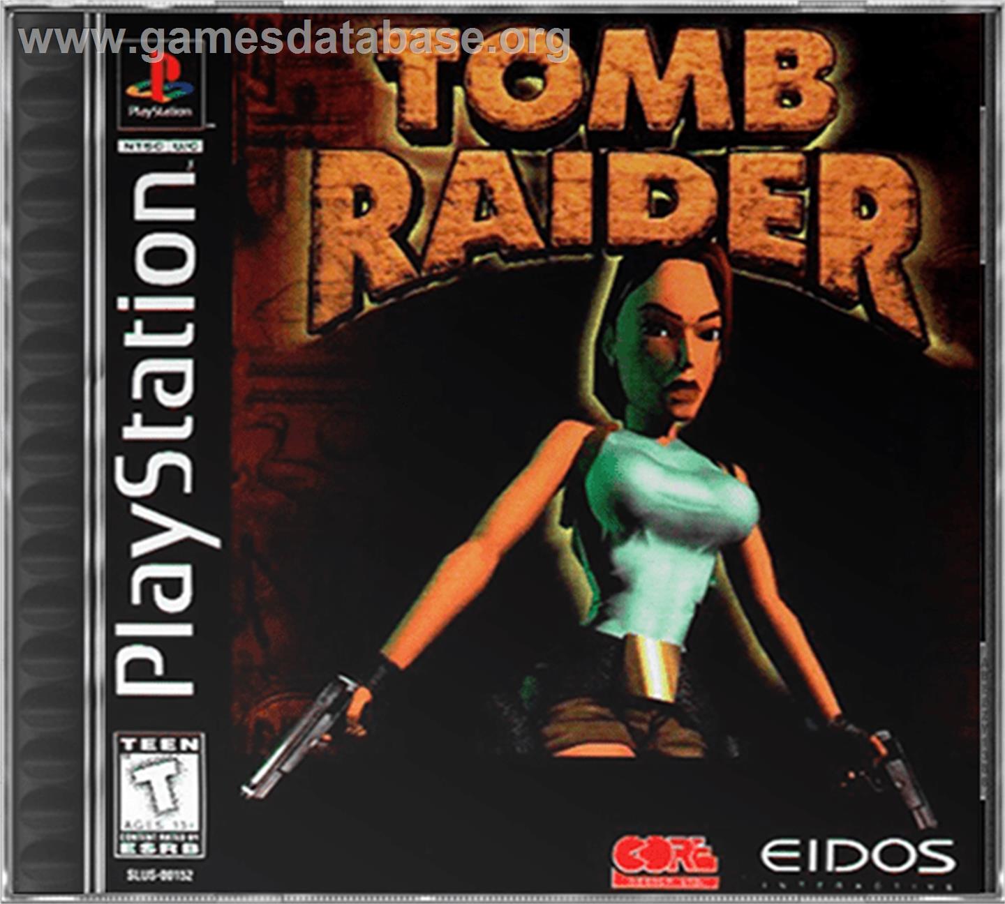 Tomb Raider: The Last Revelation - Sony Playstation - Artwork - Box