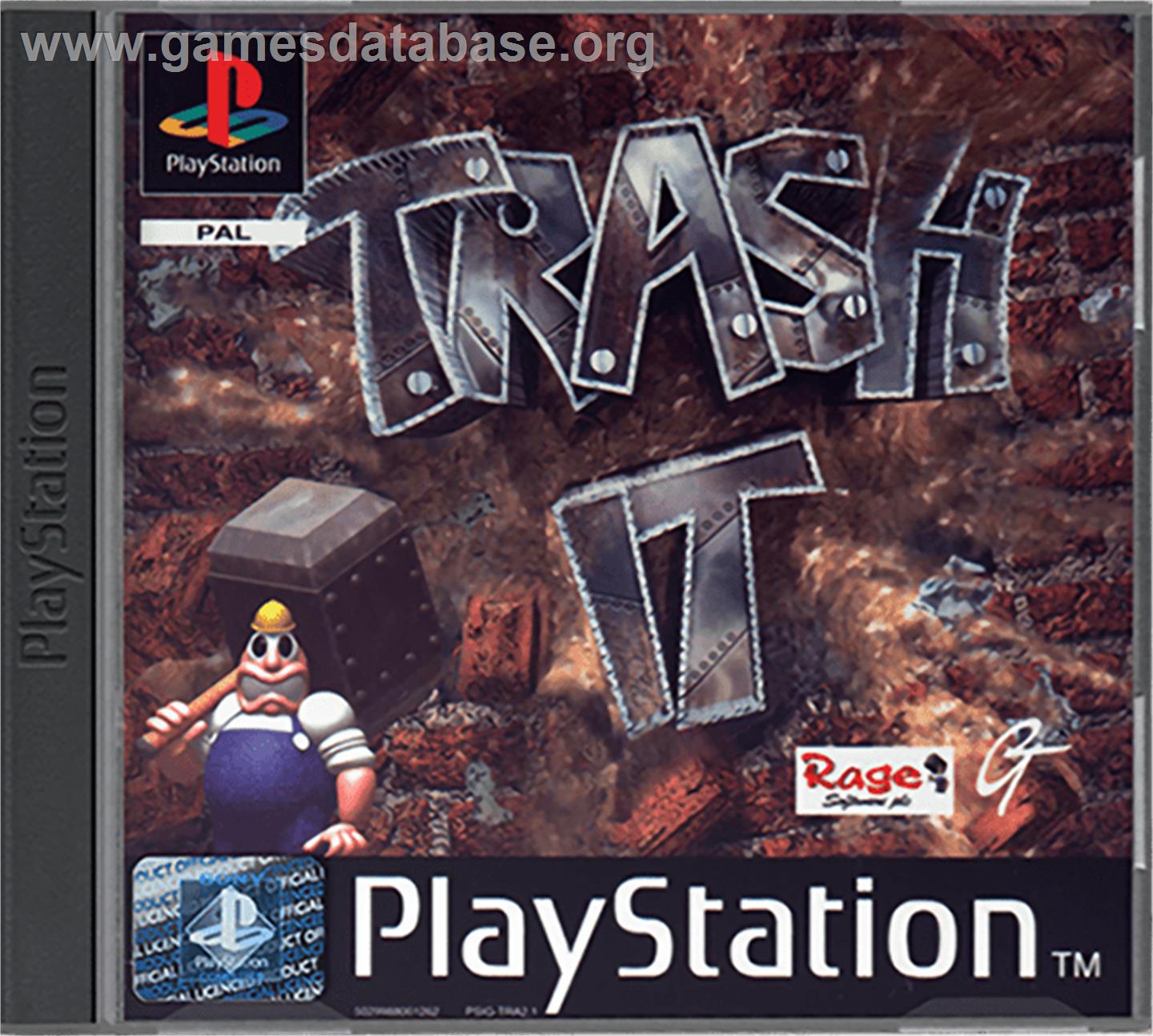 Trash It - Sony Playstation - Artwork - Box