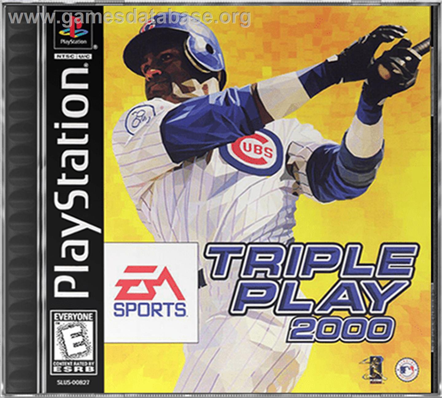 Triple Play 2000 - Sony Playstation - Artwork - Box