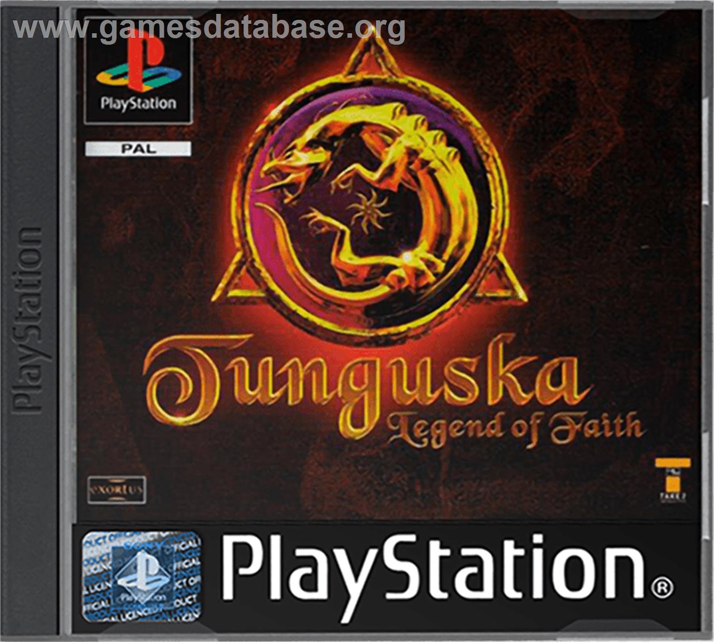 Tunguska: Legend of Faith - Sony Playstation - Artwork - Box