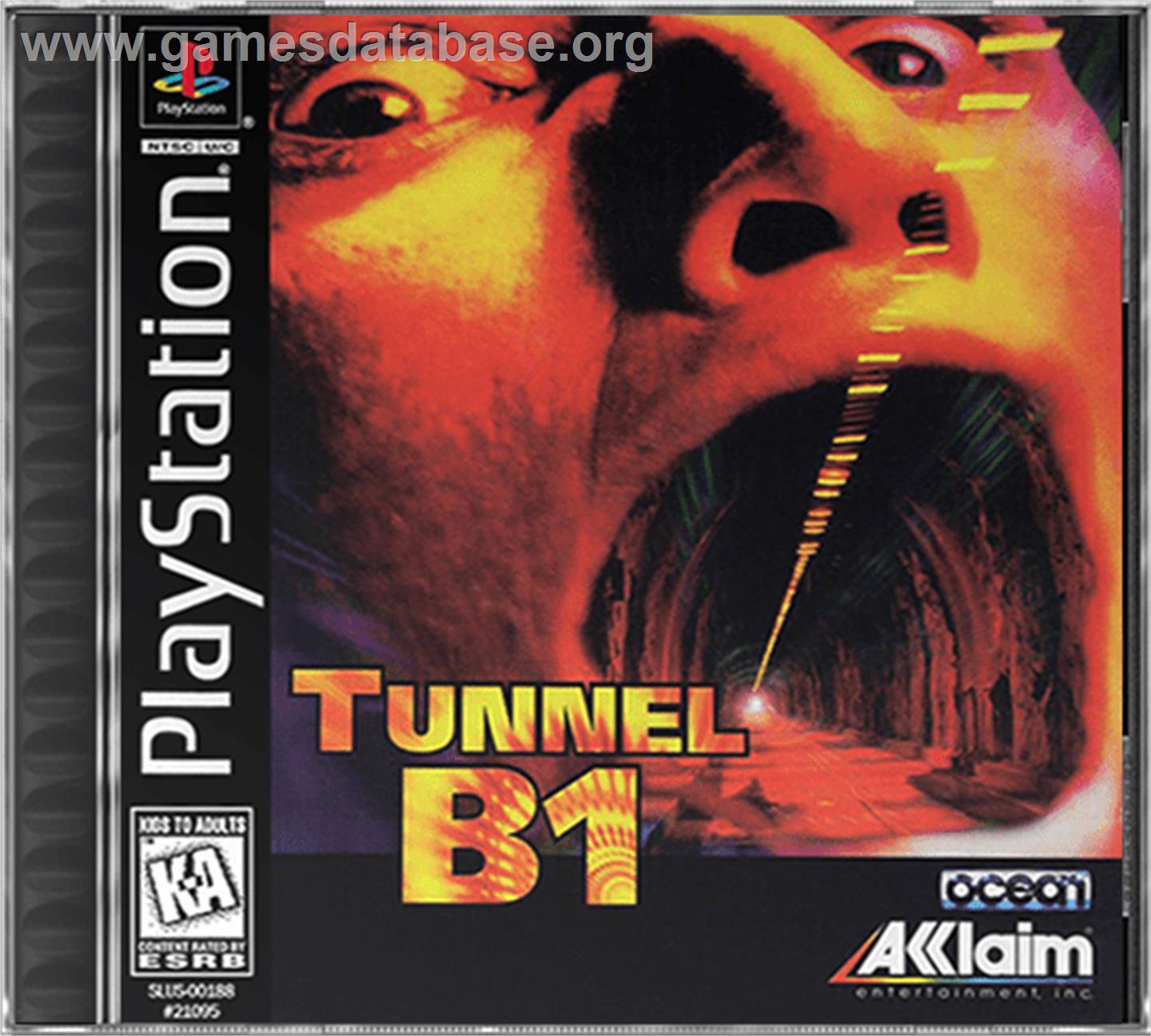 Tunnel B1 - Sony Playstation - Artwork - Box