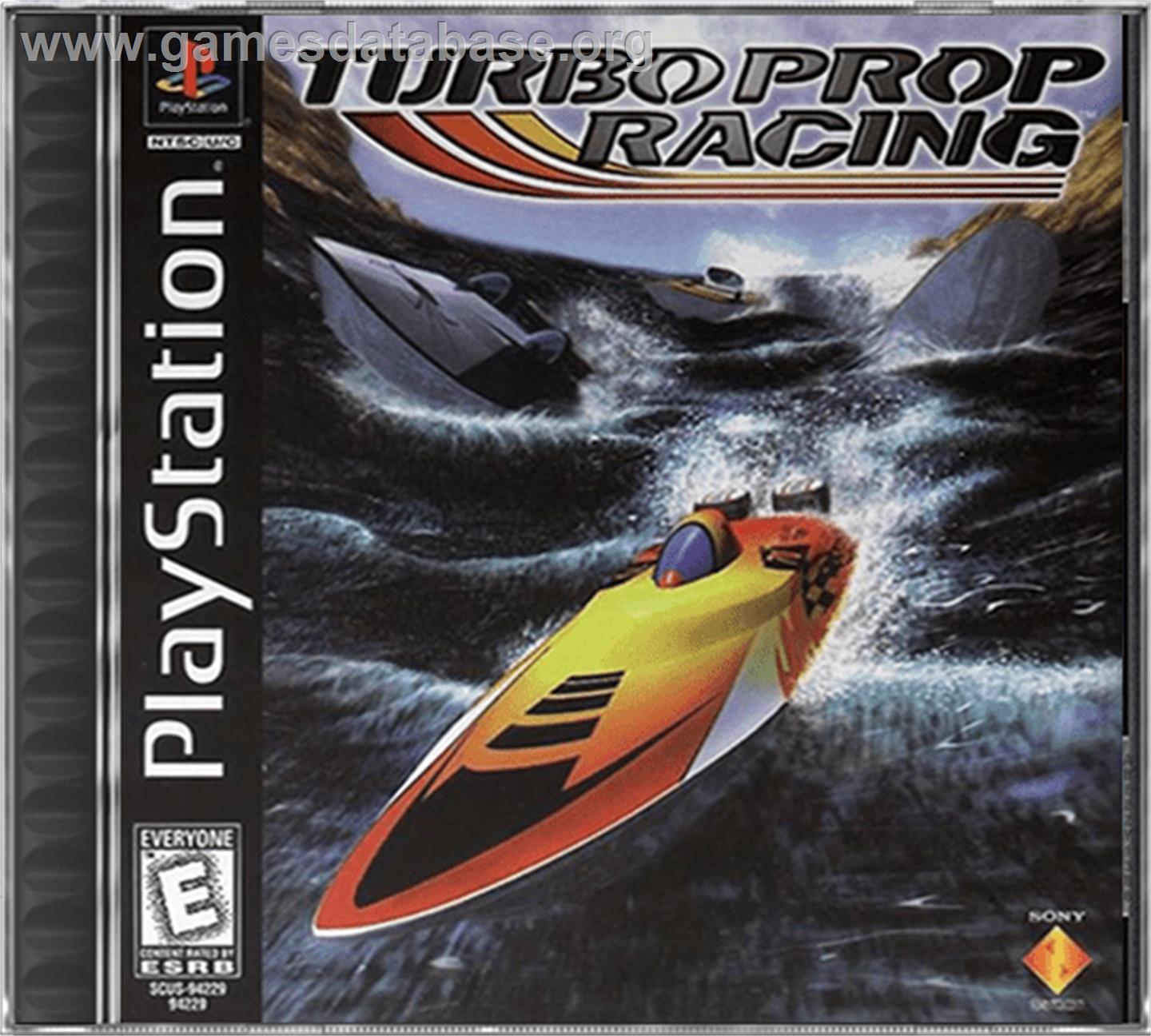 Turbo Prop Racing - Sony Playstation - Artwork - Box