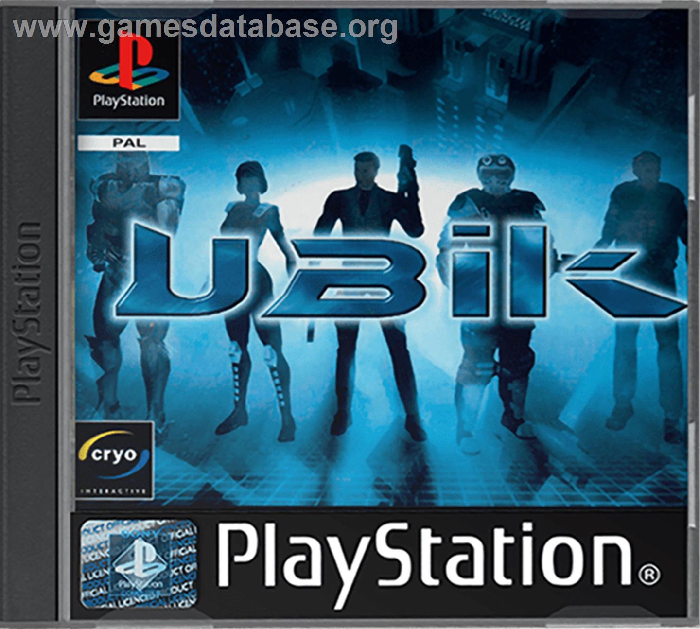 UBIK - Sony Playstation - Artwork - Box
