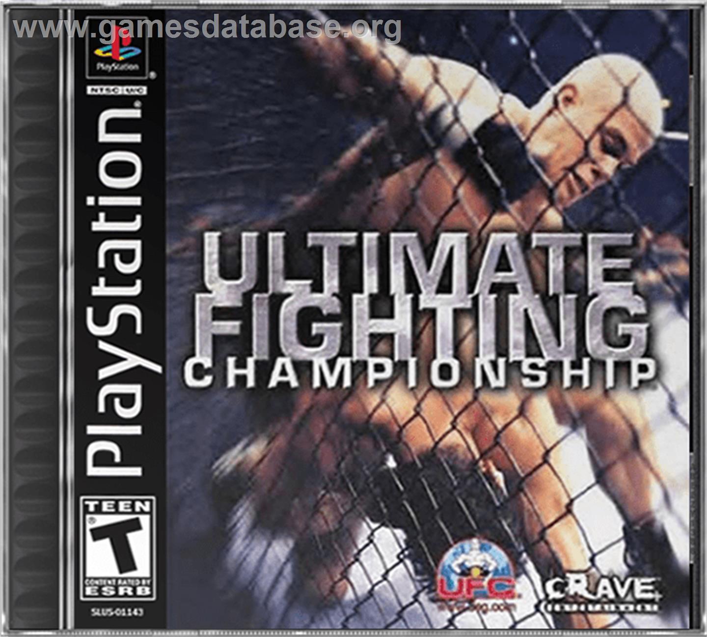 Ultimate Fighting Championship - Sony Playstation - Artwork - Box