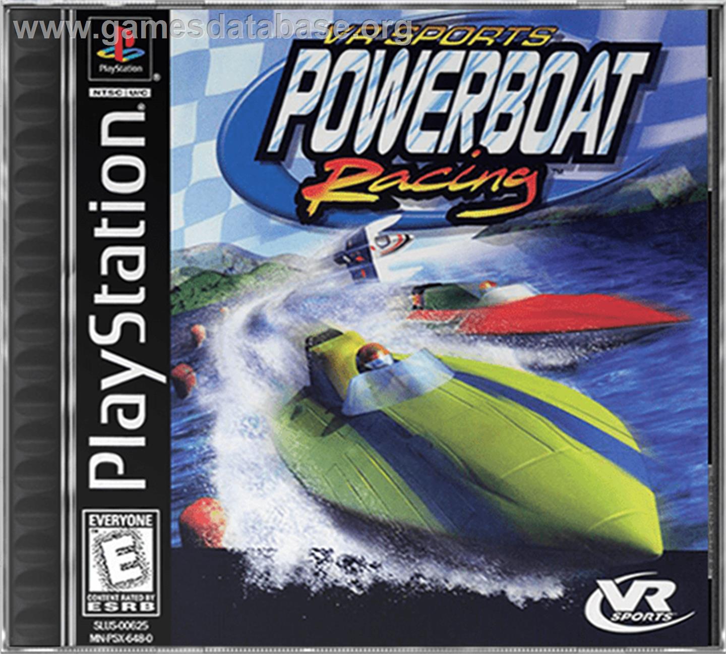 VR Sports Powerboat Racing - Sony Playstation - Artwork - Box