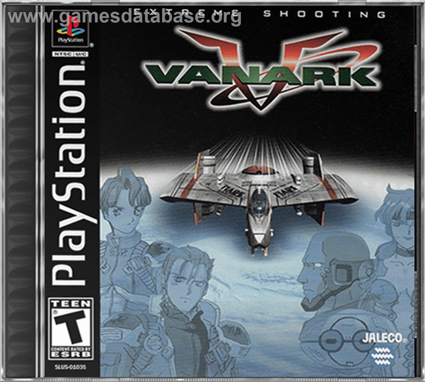Vanark - Sony Playstation - Artwork - Box