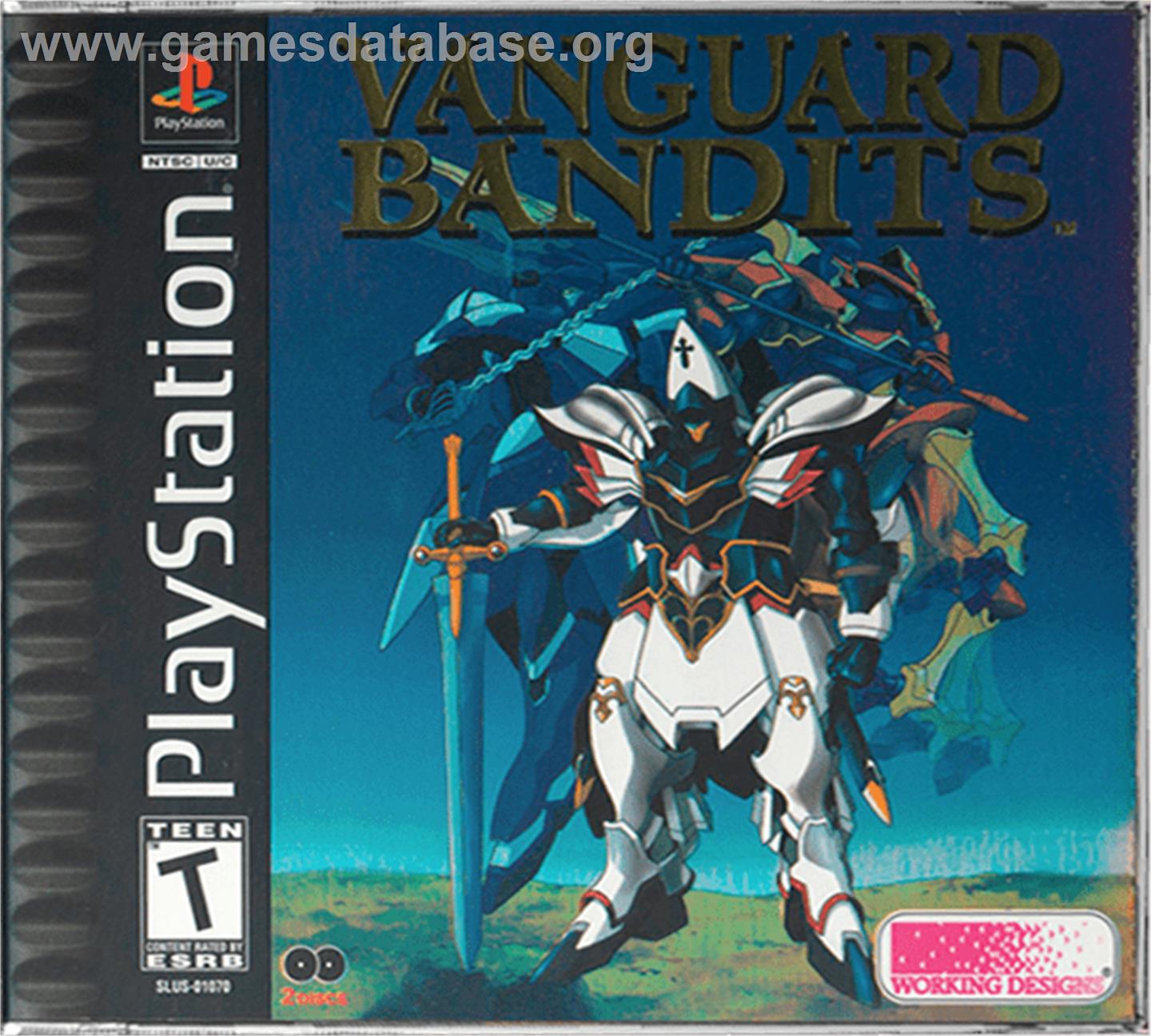 Vanguard Bandits - Sony Playstation - Artwork - Box