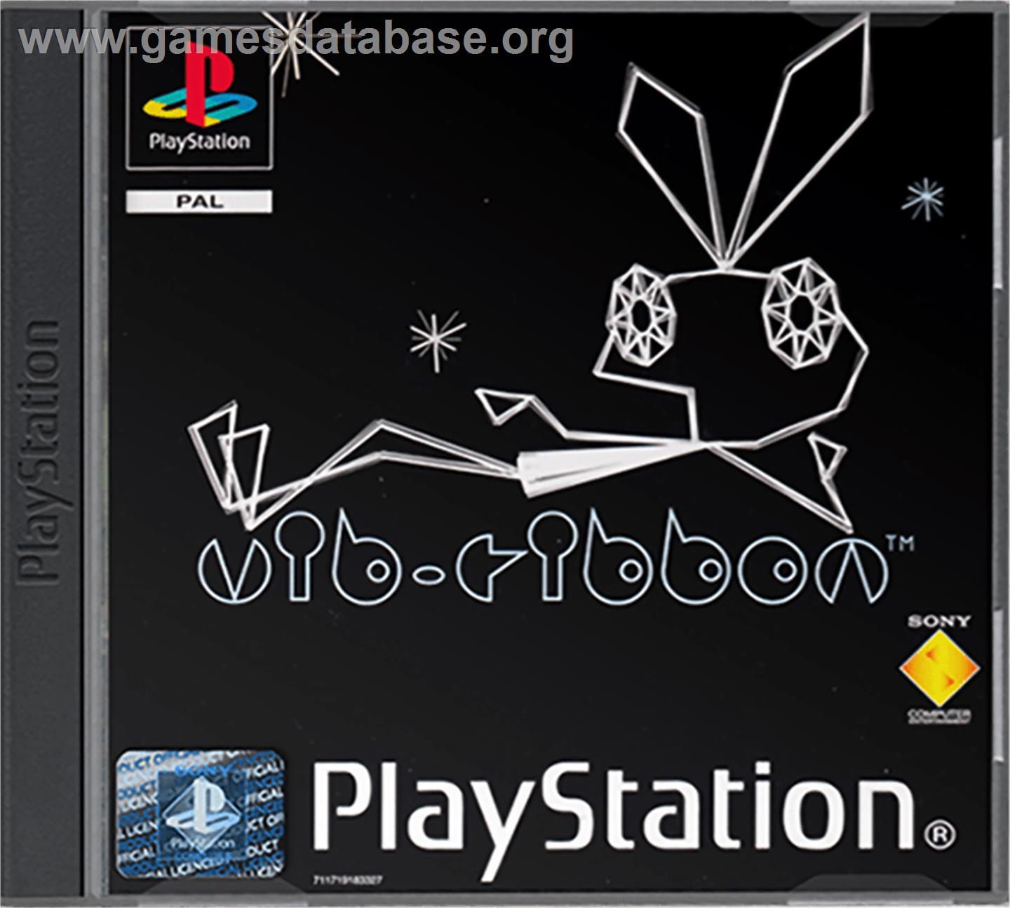 Vib Ribbon - Sony Playstation - Artwork - Box