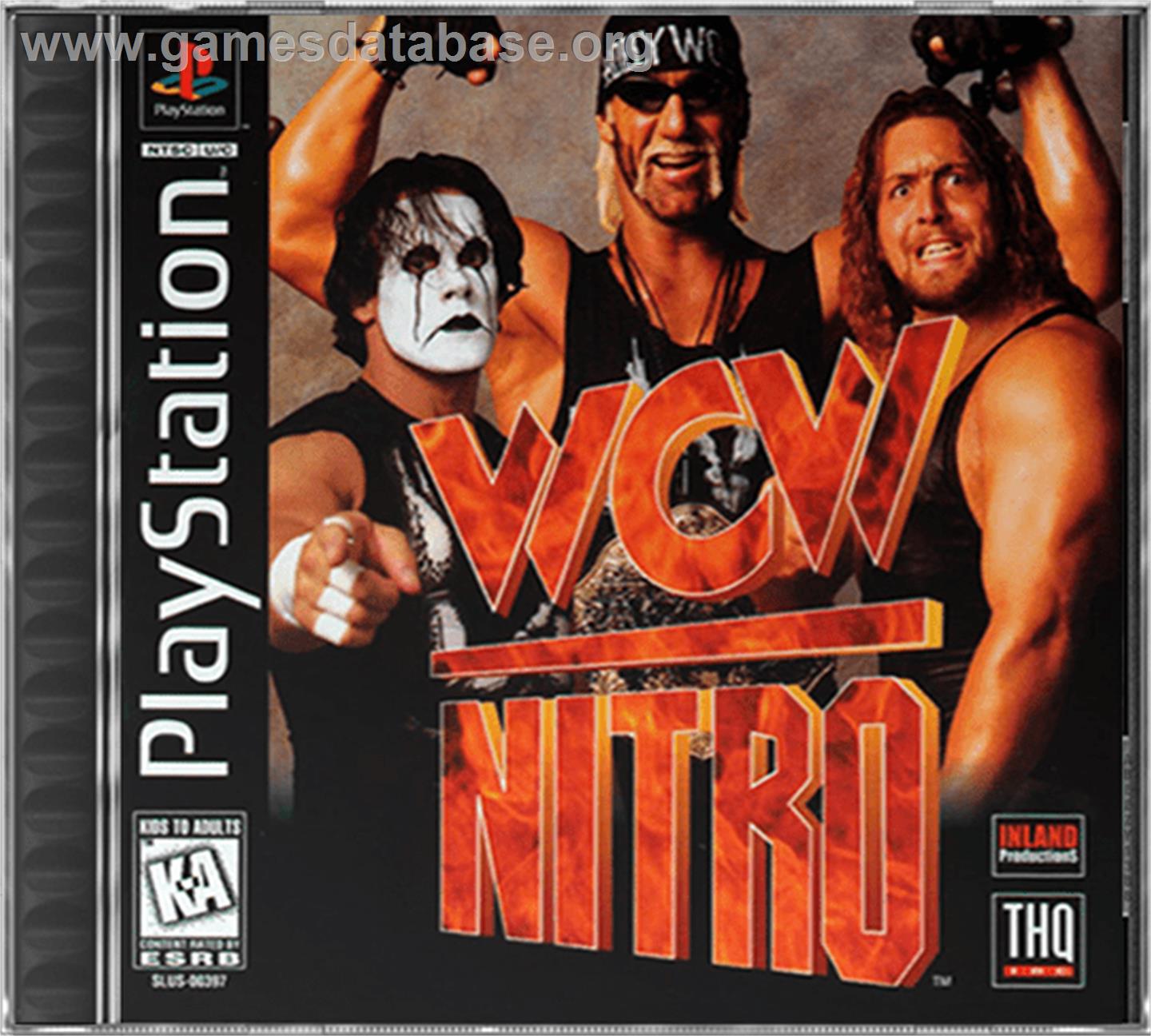 WCW Nitro - Sony Playstation - Artwork - Box