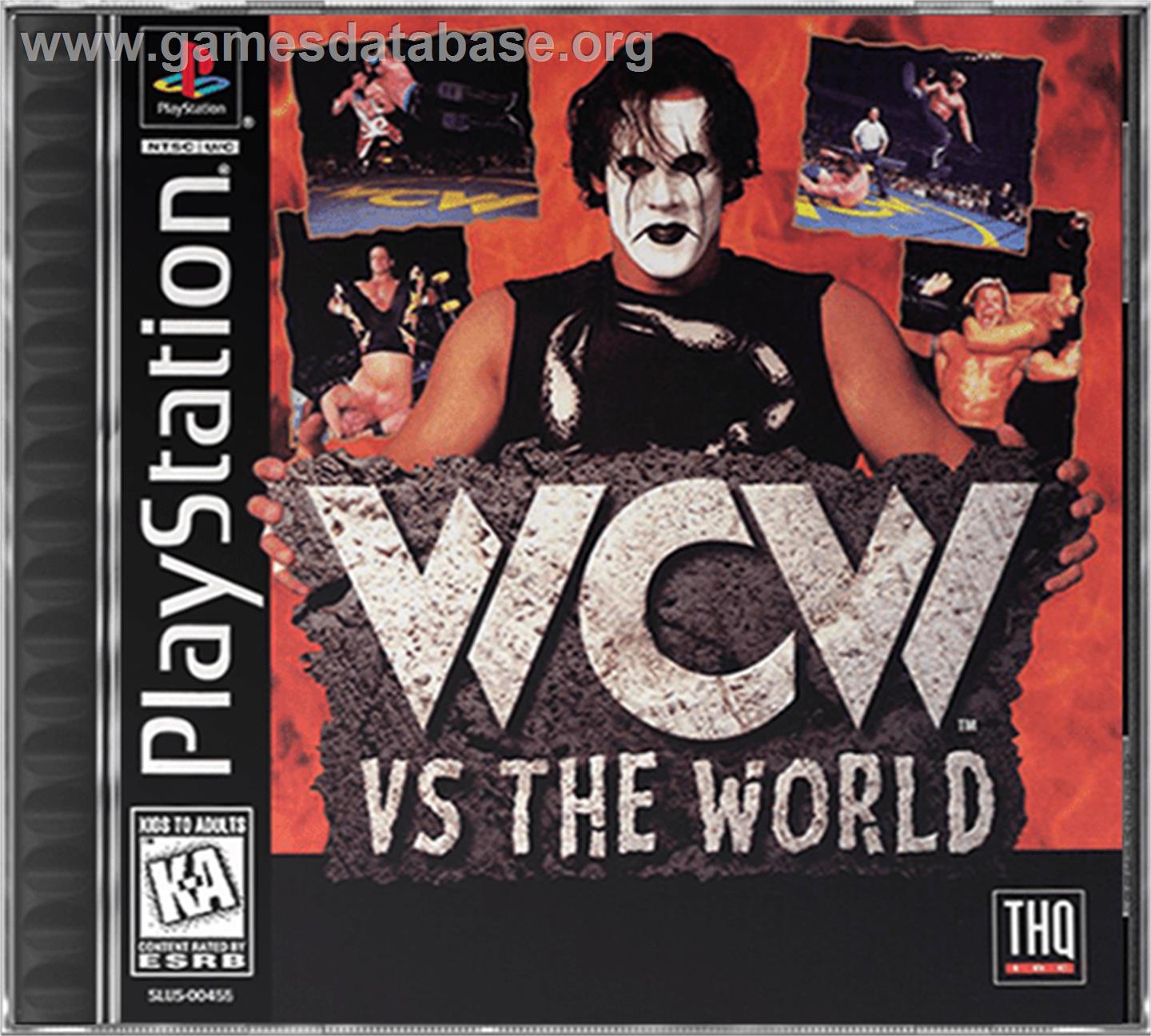 WCW vs. the World - Sony Playstation - Artwork - Box