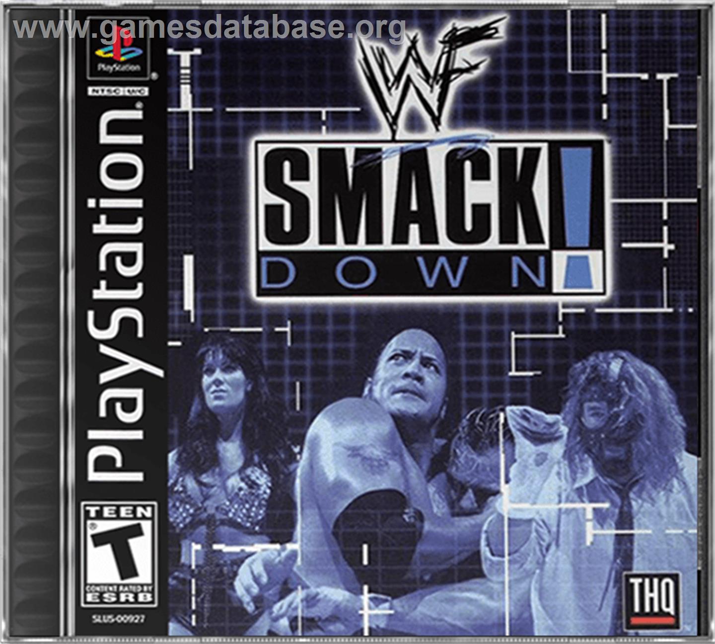 WWF Smackdown! - Sony Playstation - Artwork - Box