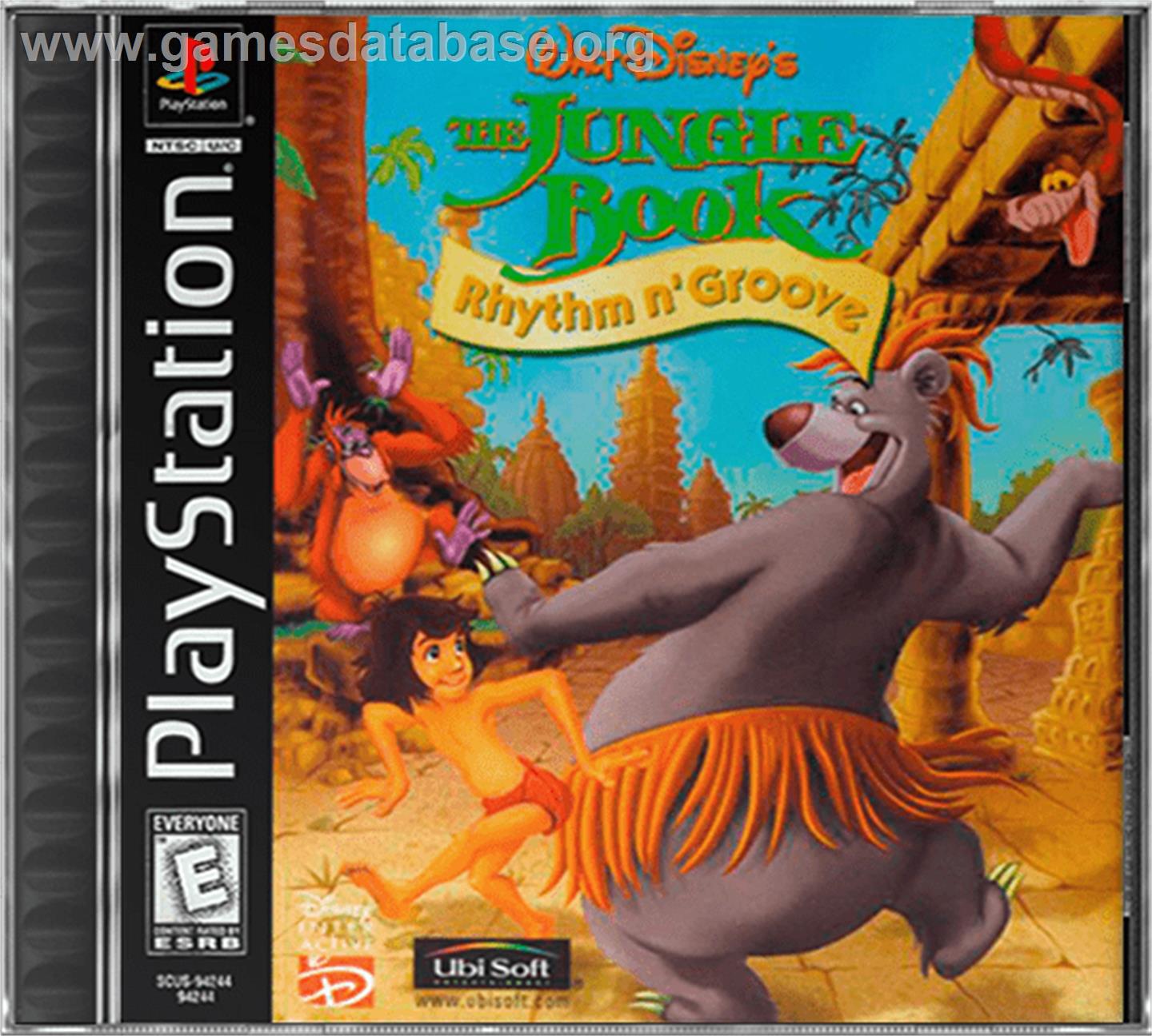 Walt Disney's The Jungle Book: Rhythm n' Groove - Sony Playstation - Artwork - Box