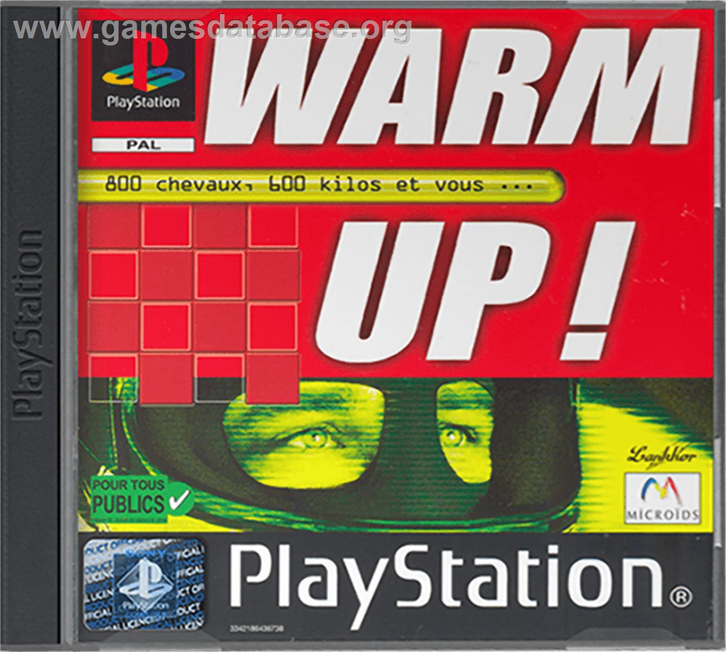 Warm Up! - Sony Playstation - Artwork - Box