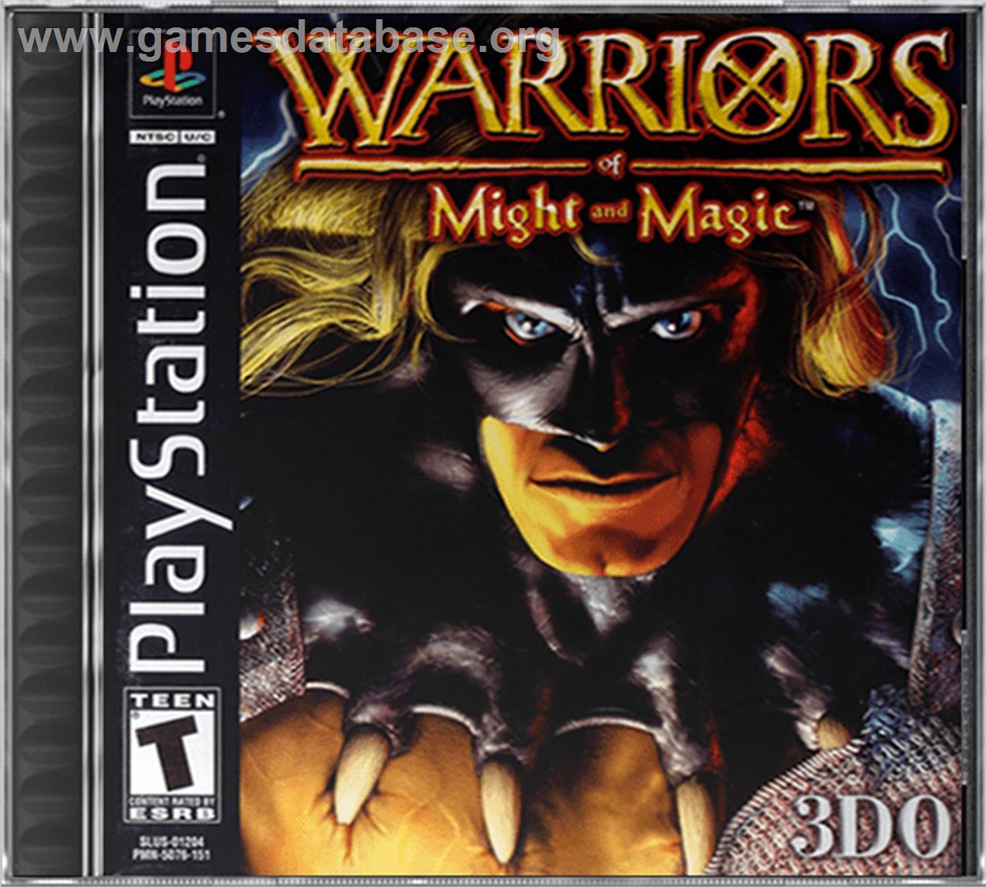 Warriors of Might and Magic - Sony Playstation - Artwork - Box