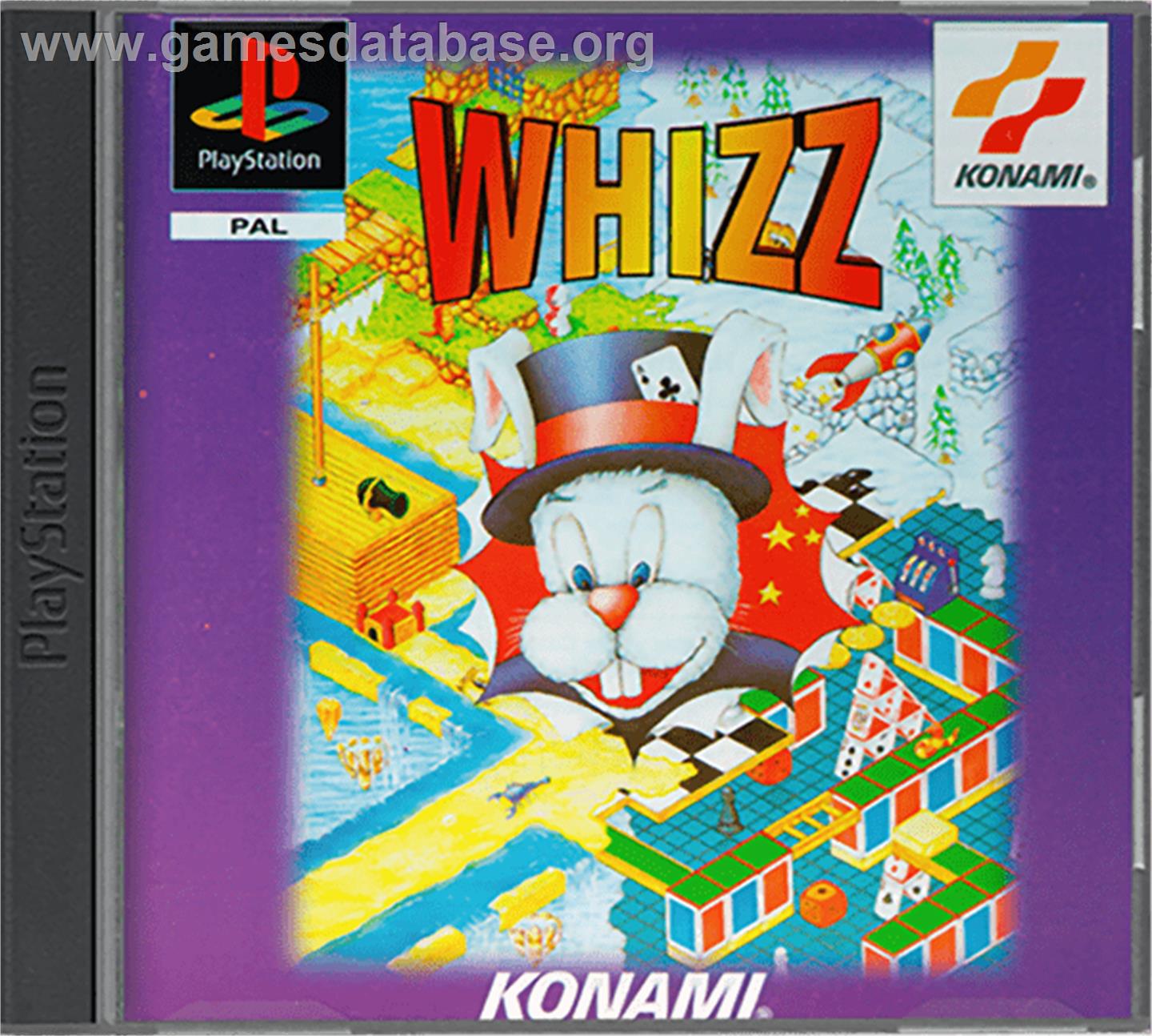 Whizz - Sony Playstation - Artwork - Box