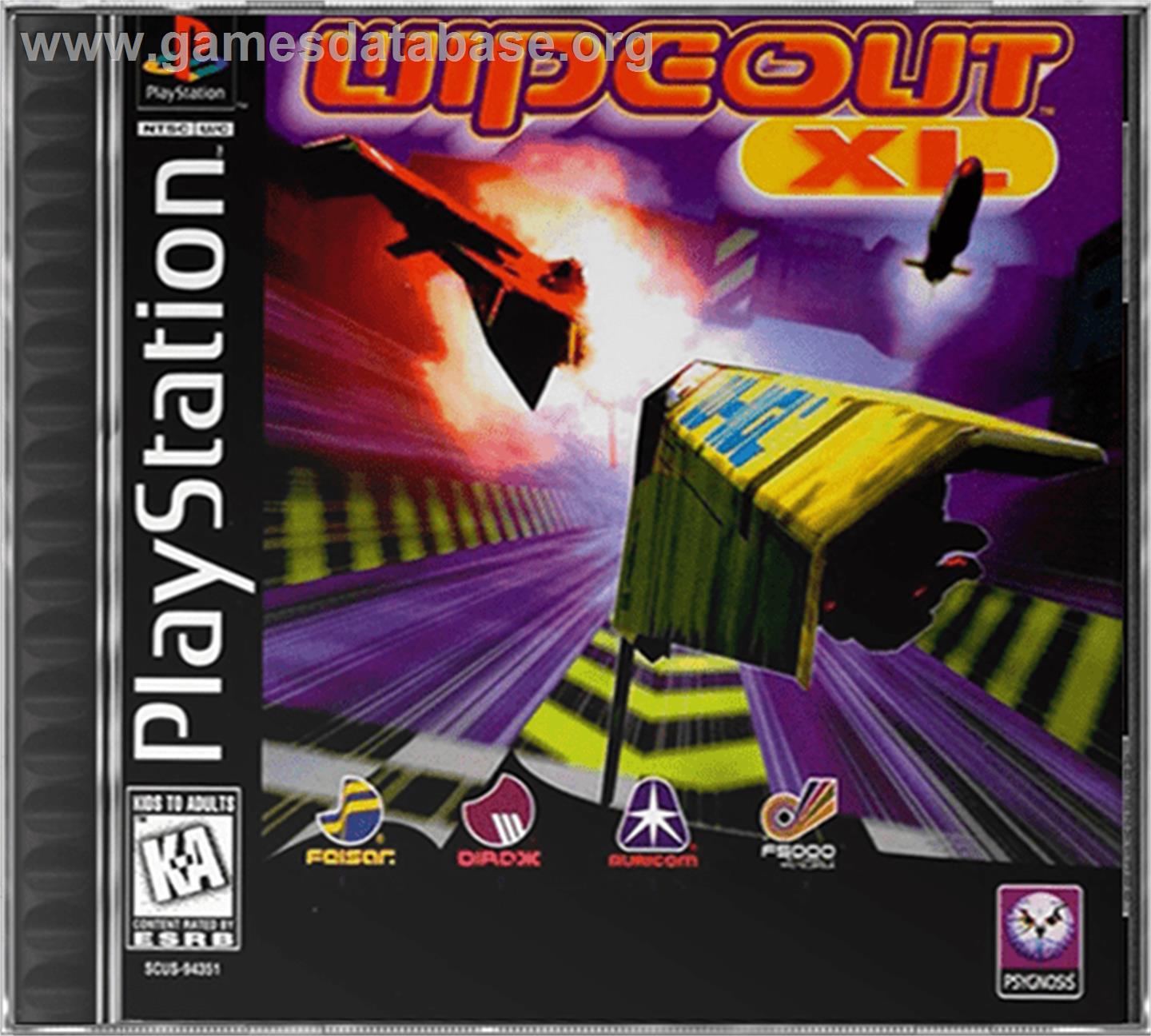 Wipeout XL - Sony Playstation - Artwork - Box