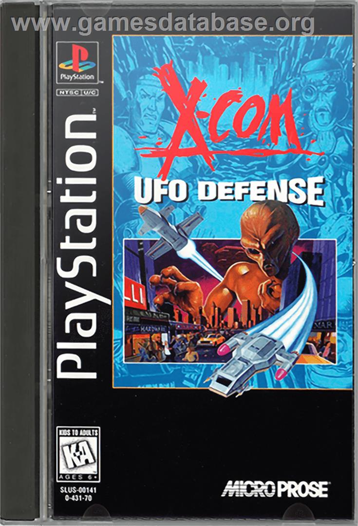 X-COM: UFO Defense - Sony Playstation - Artwork - Box