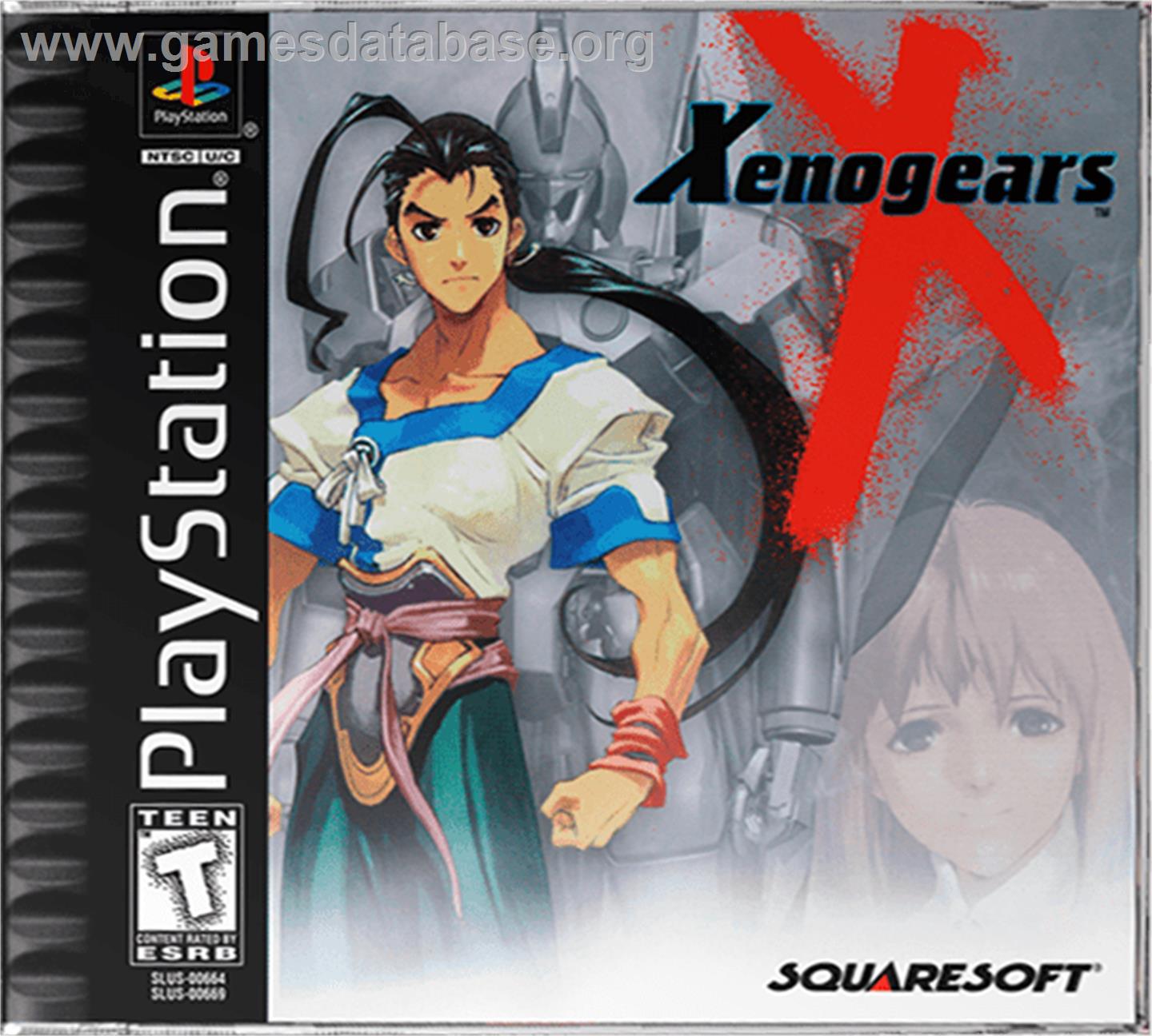 Xenogears - Sony Playstation - Artwork - Box