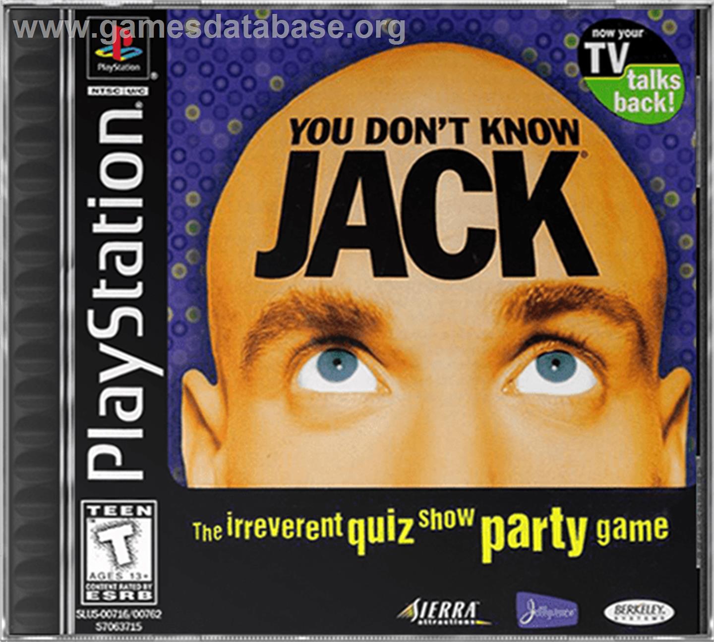 You Don't Know Jack - Sony Playstation - Artwork - Box