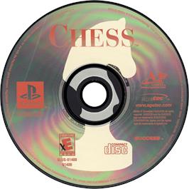 Artwork on the Disc for Chess on the Sony Playstation.