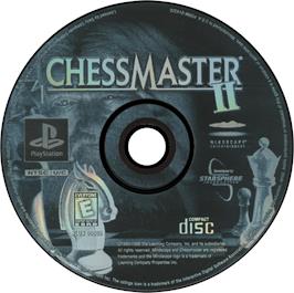 Artwork on the Disc for Chessmaster II on the Sony Playstation.