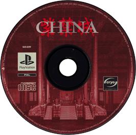 Artwork on the Disc for China: The Forbidden City on the Sony Playstation.