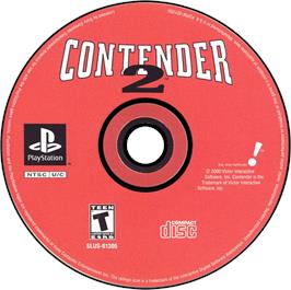 Artwork on the Disc for Contender 2 on the Sony Playstation.