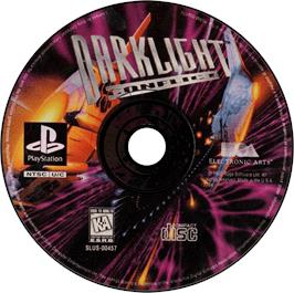 Artwork on the Disc for Darklight Conflict on the Sony Playstation.