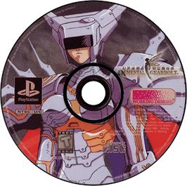 Artwork on the Disc for Elemental Gearbolt on the Sony Playstation.